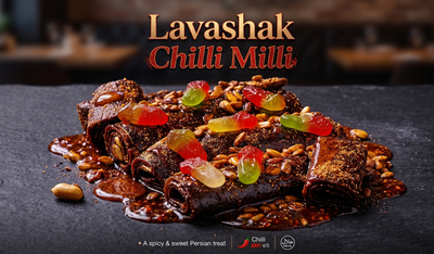 Lavashak Chilli Milli – Spicy Sour Persian Fruit Leather Rolls