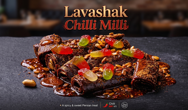 Lavashak Chilli Milli – Spicy Sour Persian Fruit Leather Rolls
