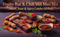 Fruity Bar & Chilli Mili Mini Combo 10 Pcs – Sweet Sour Spicy Snack