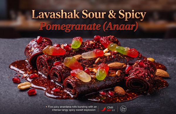 Lavashak Sour & Spicy – Anardana Rolls (Extra Hot)