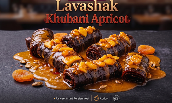 Lavashak Khubani Apricot Rolls – Premium Persian Fruit Leather