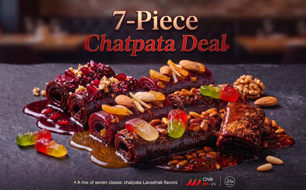 Chatpata Deal – 7 Mixed Lavashak Rolls | Best Value Sour Sweets Pakistan