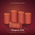 Chatpata Deal with seven mixed lavashak rolls