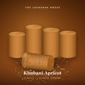 Five apricot khubani lavashak rolls from The Lavashak House
